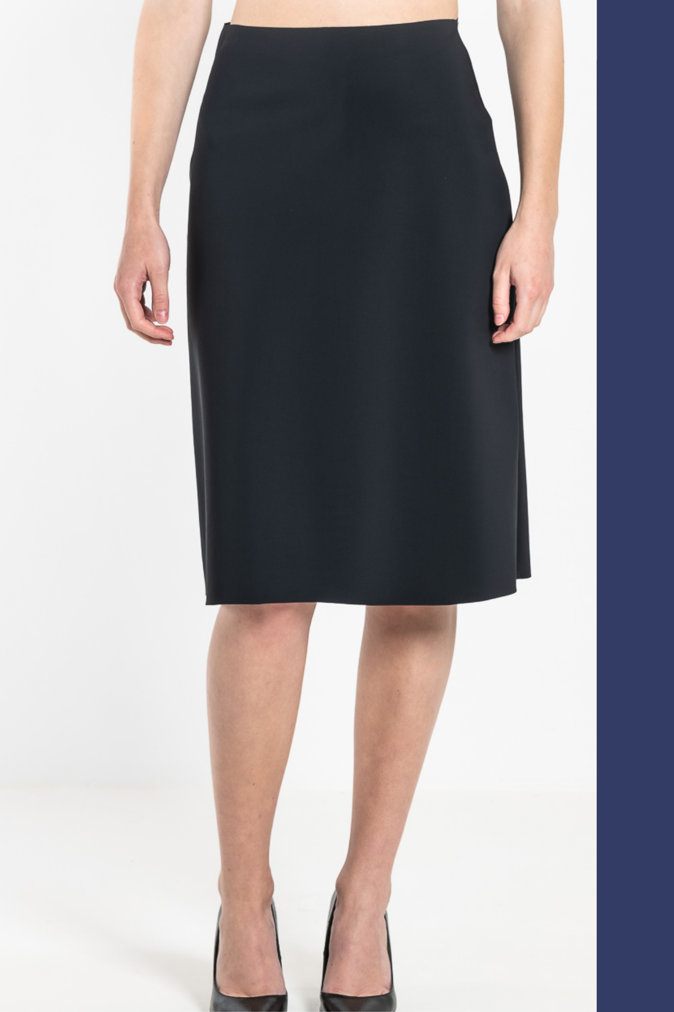J2Bis Bias knee skirt
