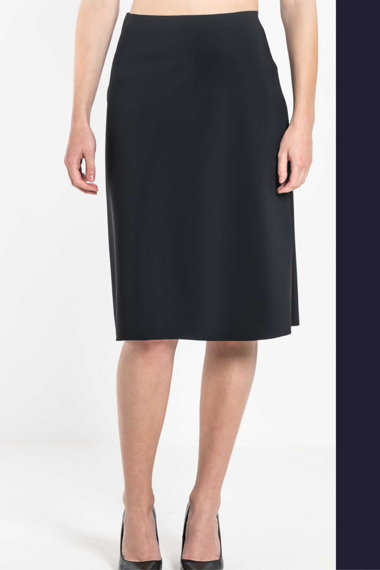 J2Bis Bias knee skirt