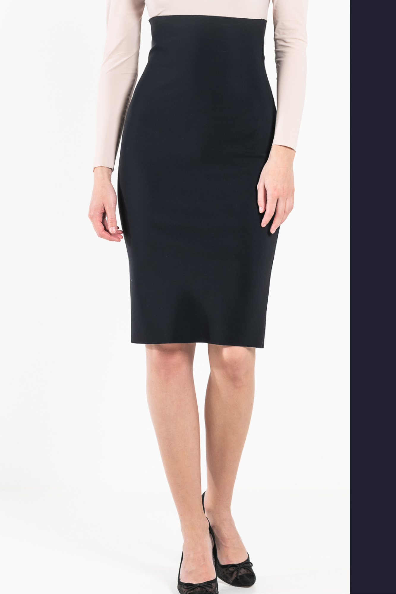 J4 High waisted straight skirt