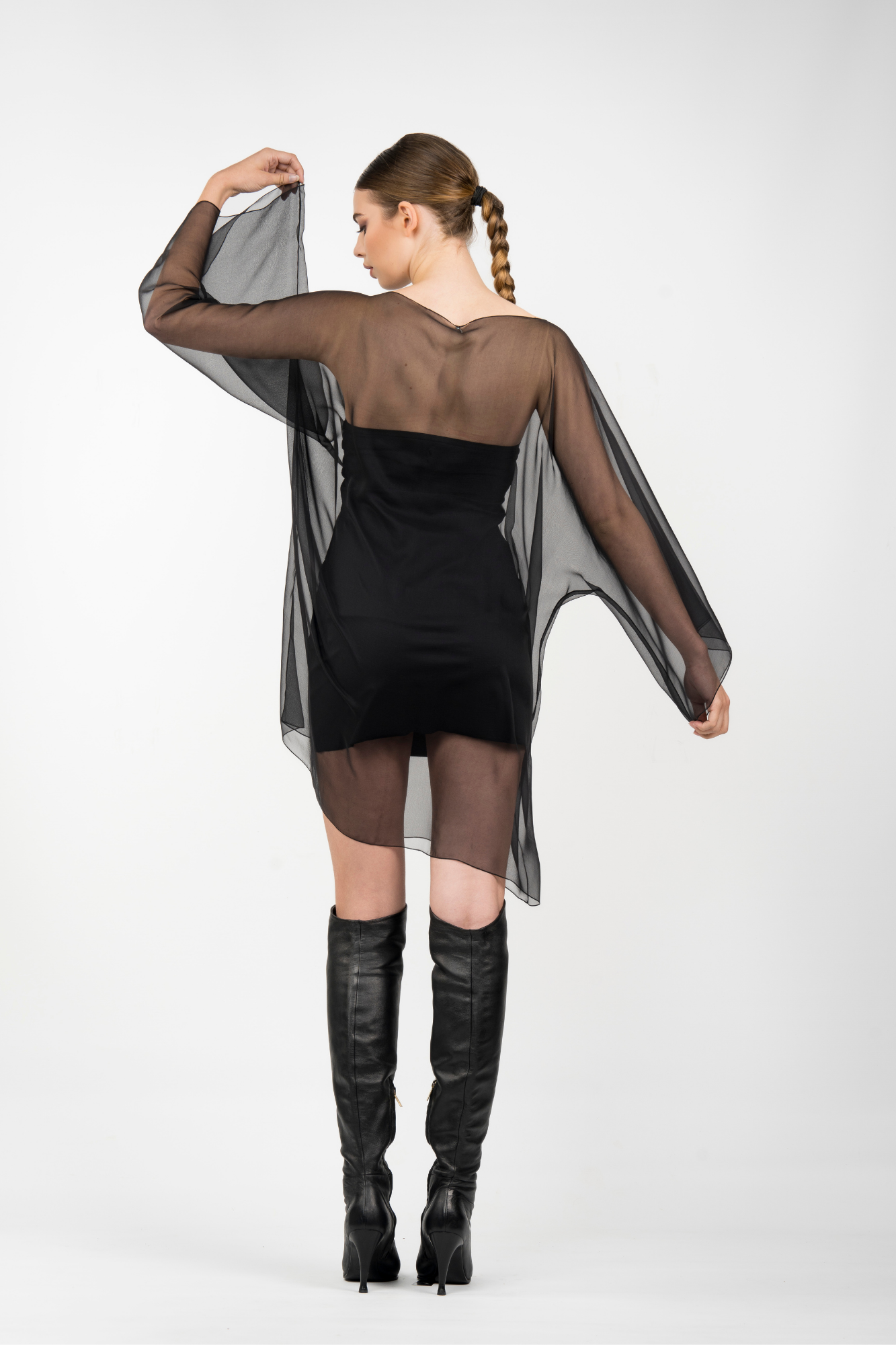 E8 Poncho Manches / Court