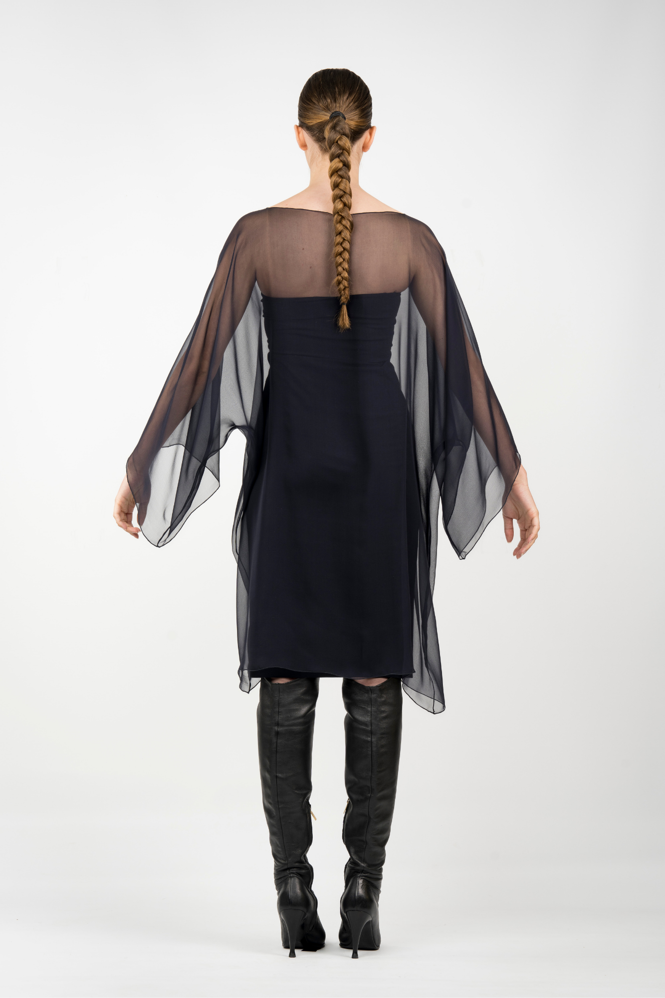 E8Bis Poncho Manches / Mi-Long