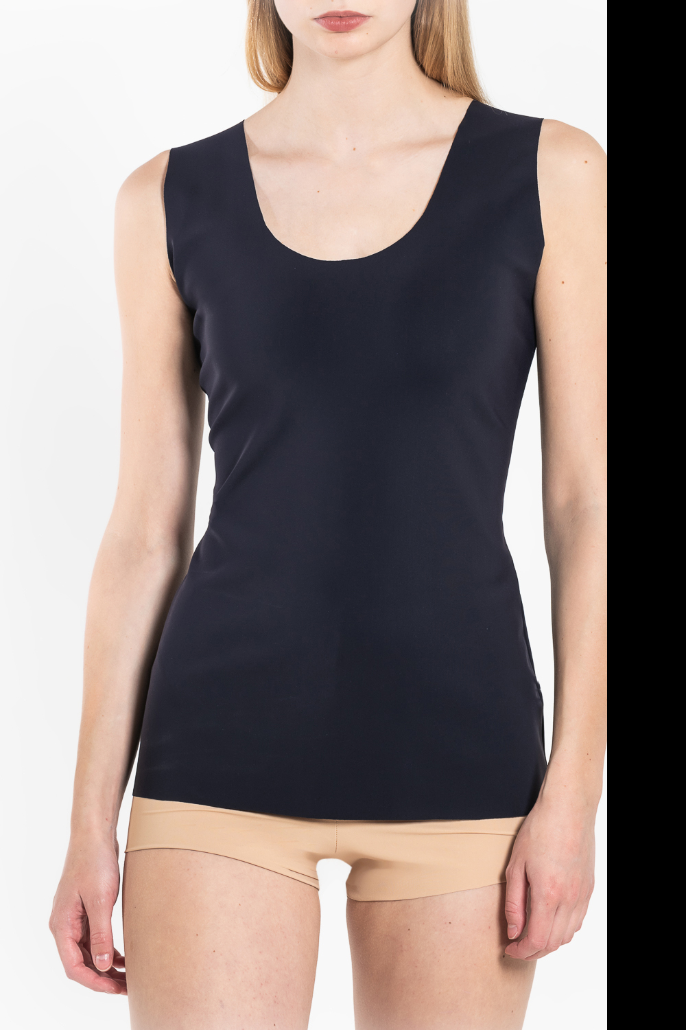 T4 Top U neckline front and back
