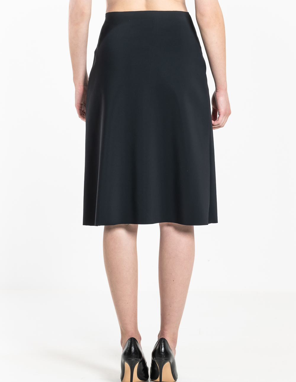 J2Bis Bias knee skirt