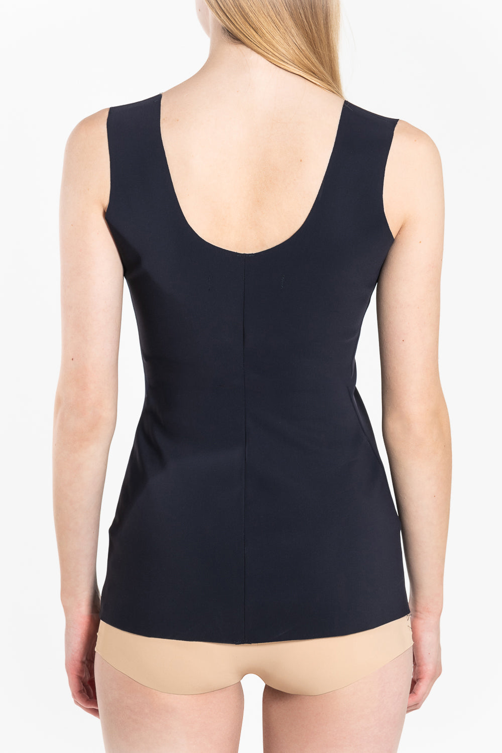 T4 Top U neckline front and back