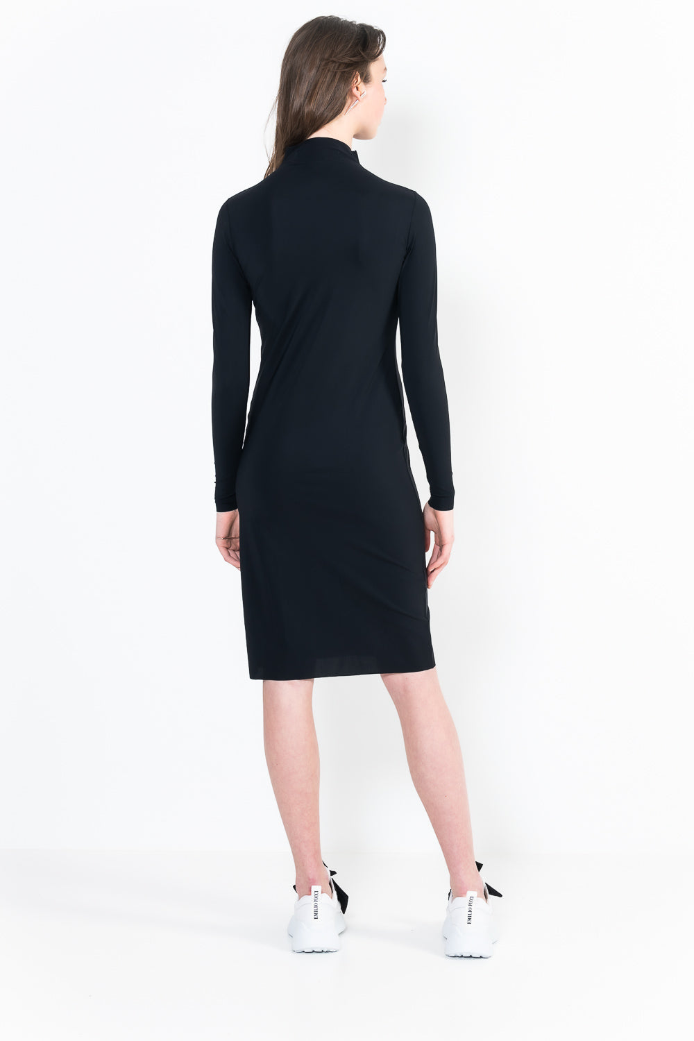 L13Bis Marcel dress high neck long sleeves short
