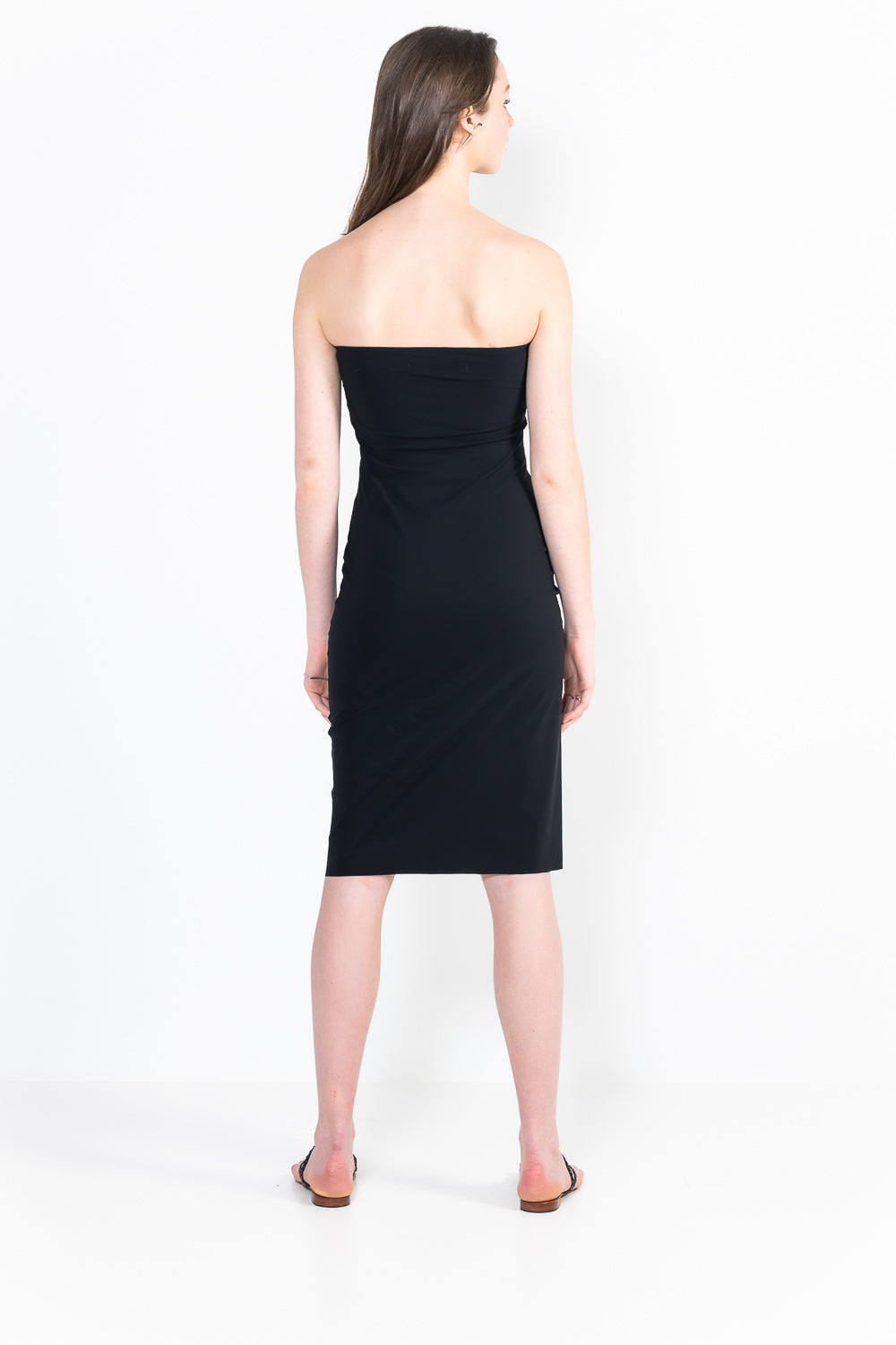 L47 Short strapless dress