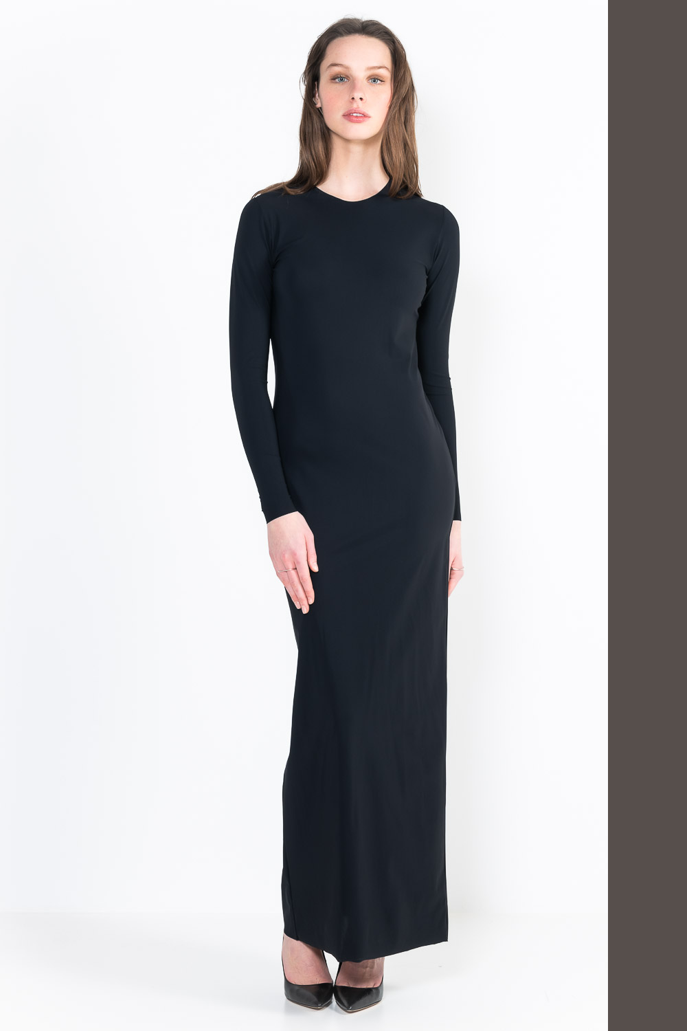 L11Ter Long sleeve crew neck dress