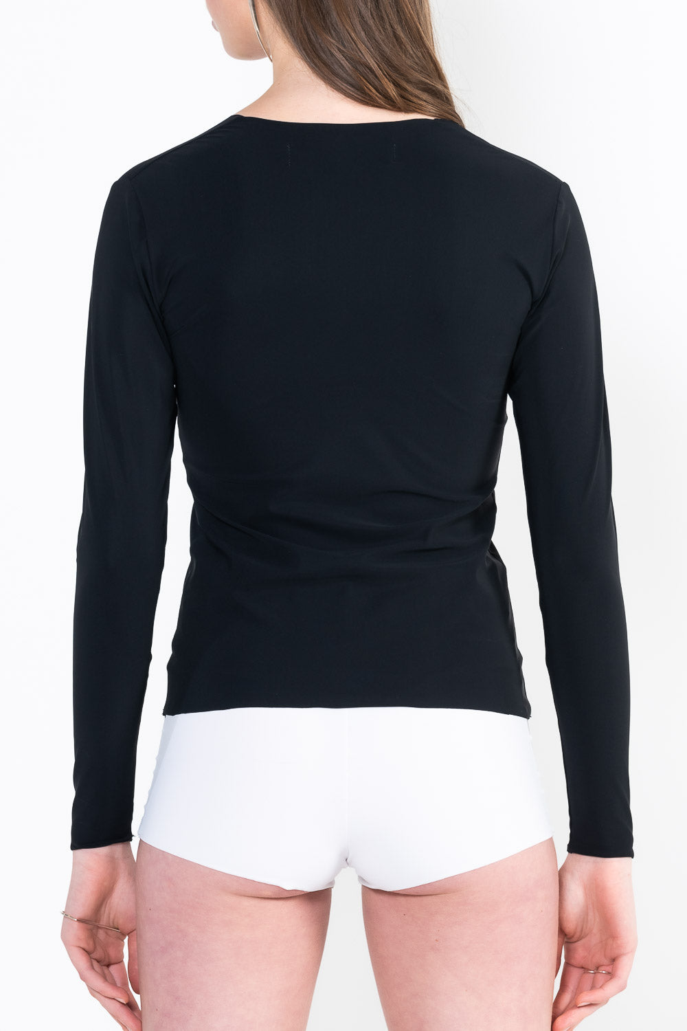 L12 Long sleeve U-neck top