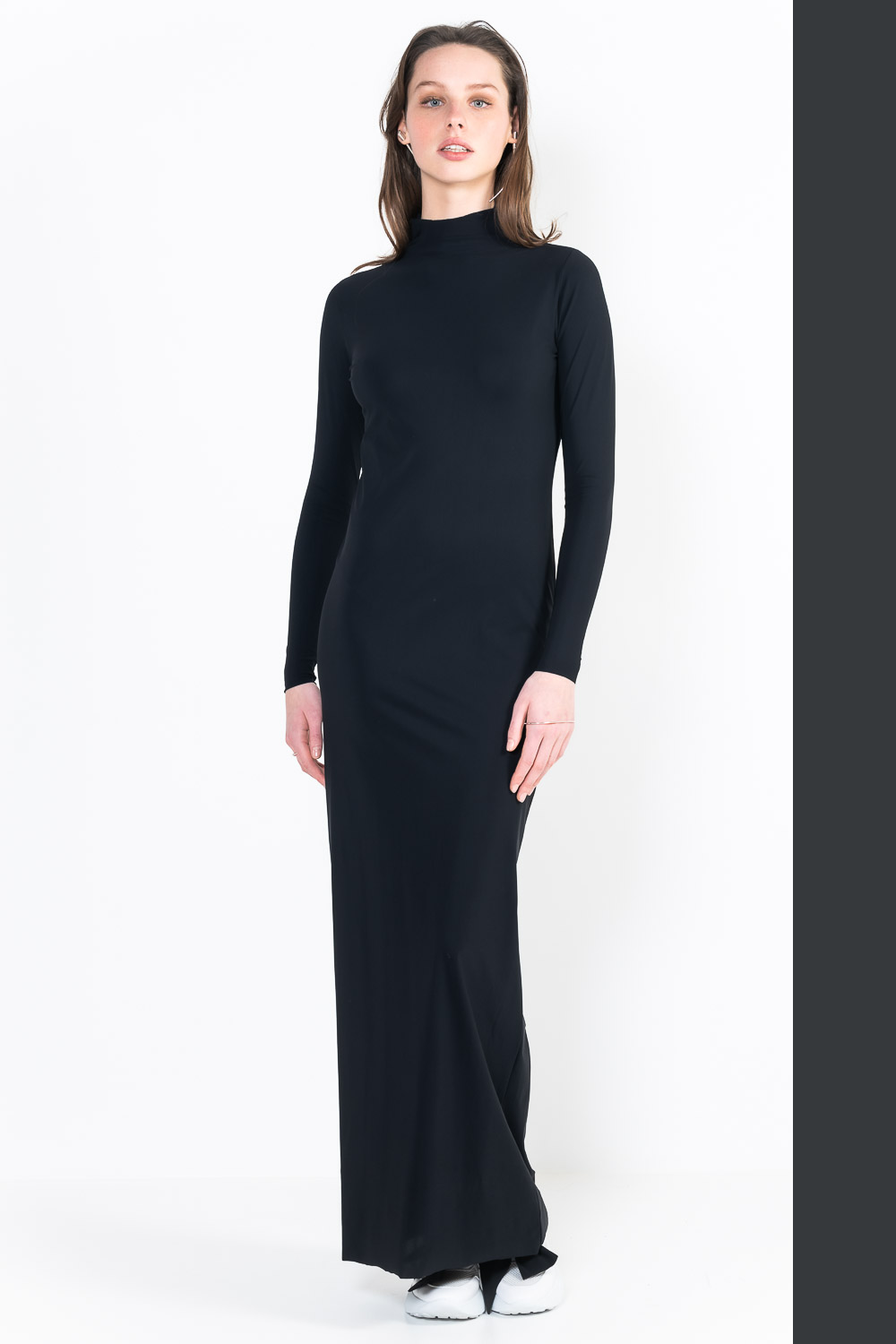 L13Ter Dress high collar long sleeves long