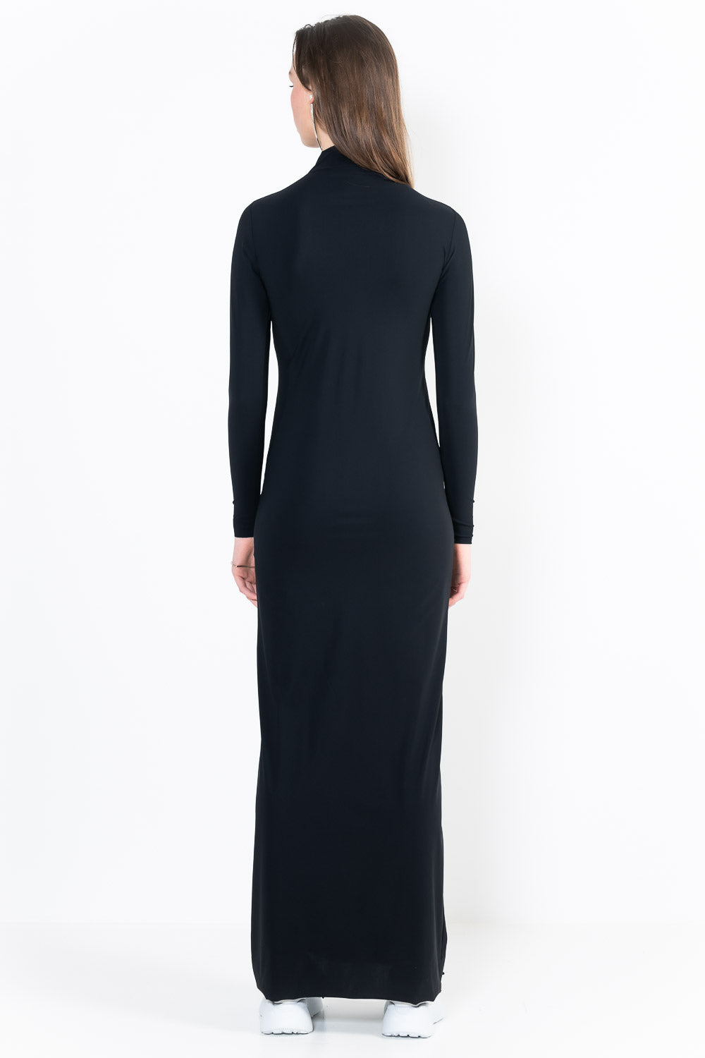L13Ter Dress high collar long sleeves long
