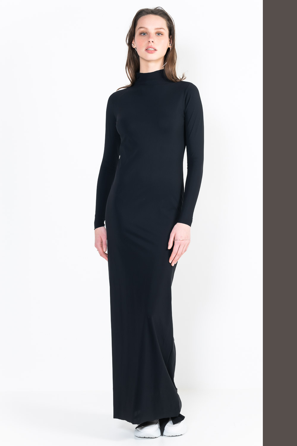 L13Ter Dress high collar long sleeves long