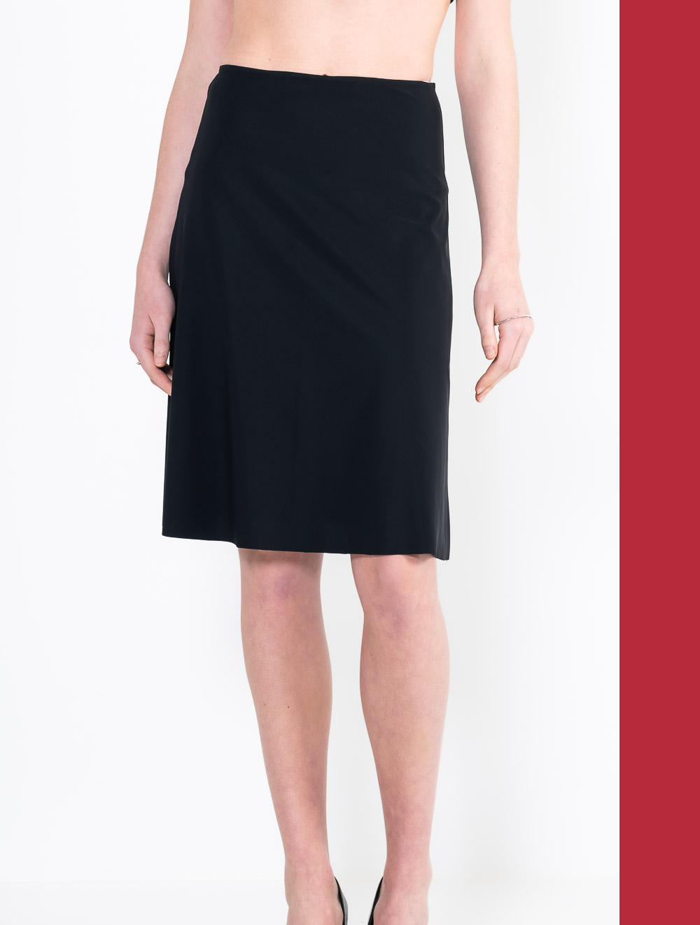 L17 Knee bias skirt