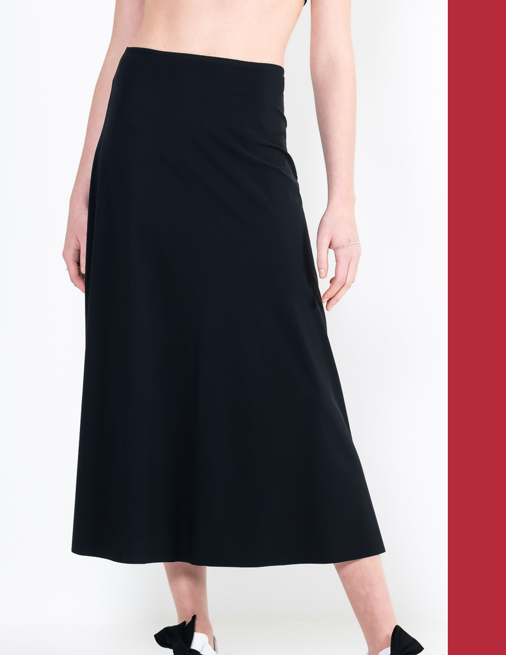 L18 long bias skirt