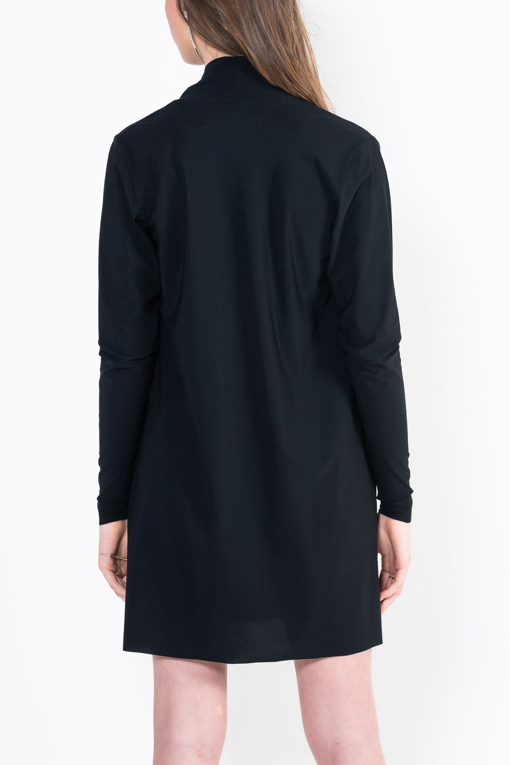 L35 Gilet col chale poche