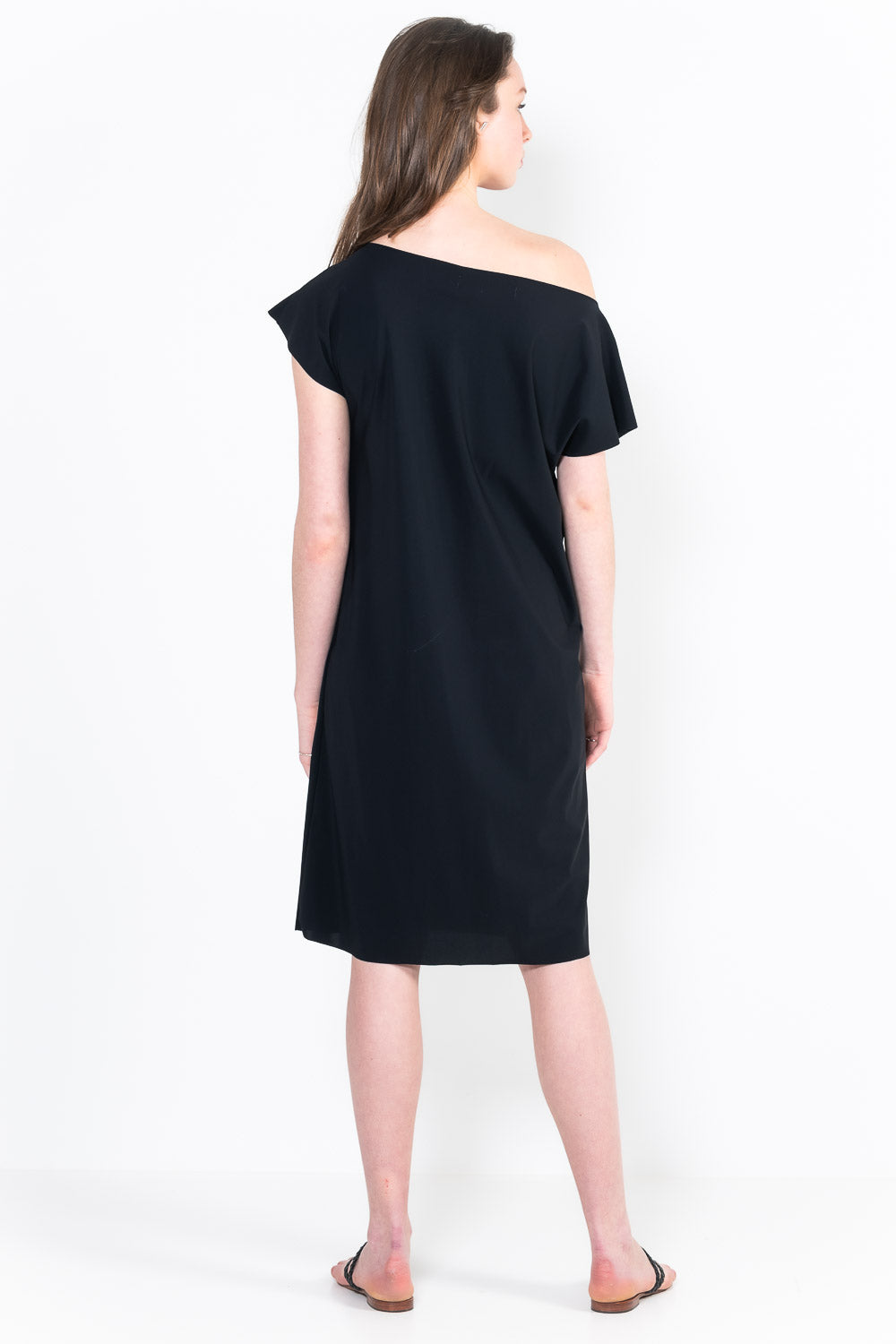 L51 Short sleeveless harem dress