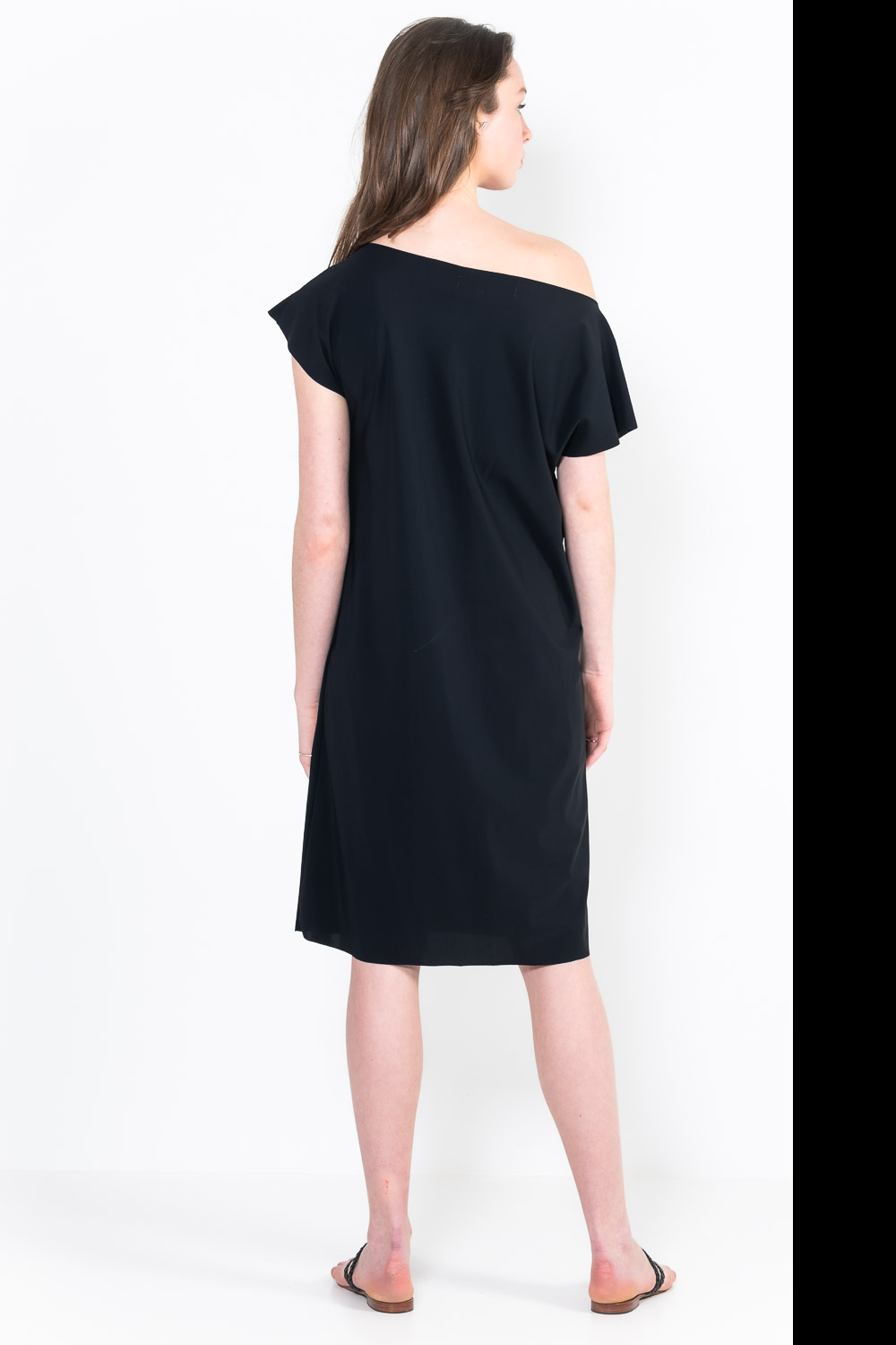 L51 Short sleeveless harem dress