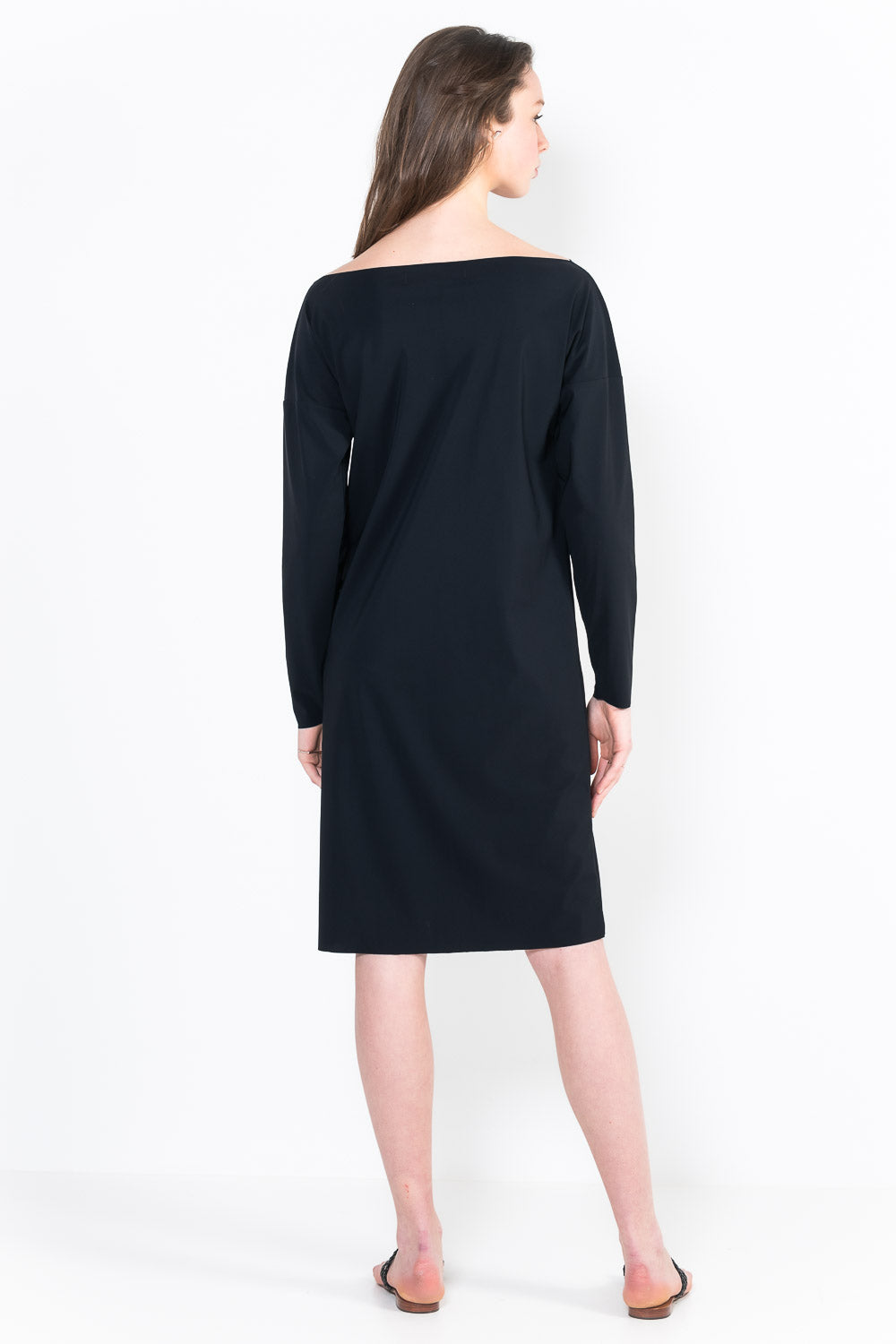 L51Bis short long sleeve harem dress