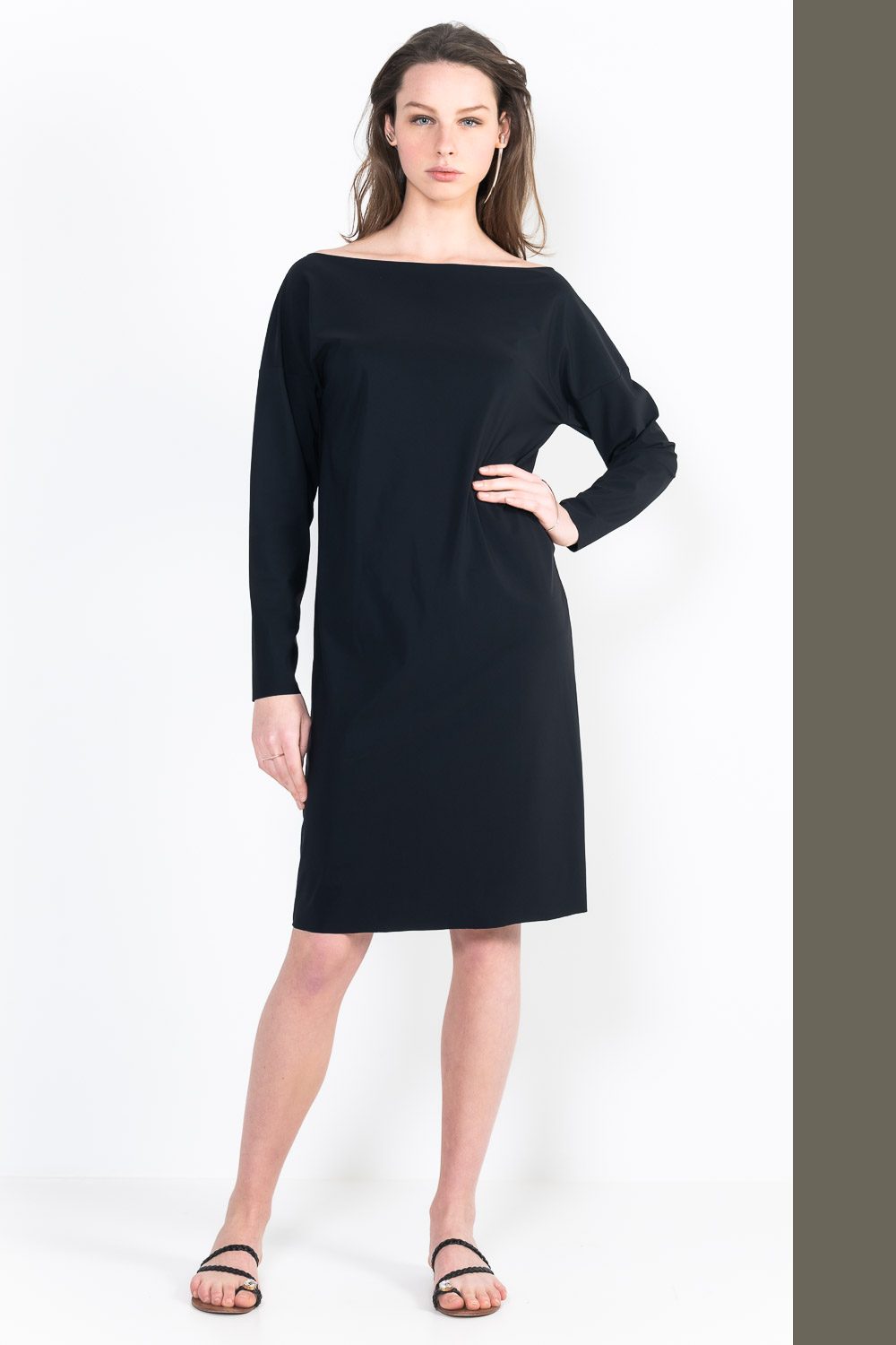L51Bis short long sleeve harem dress