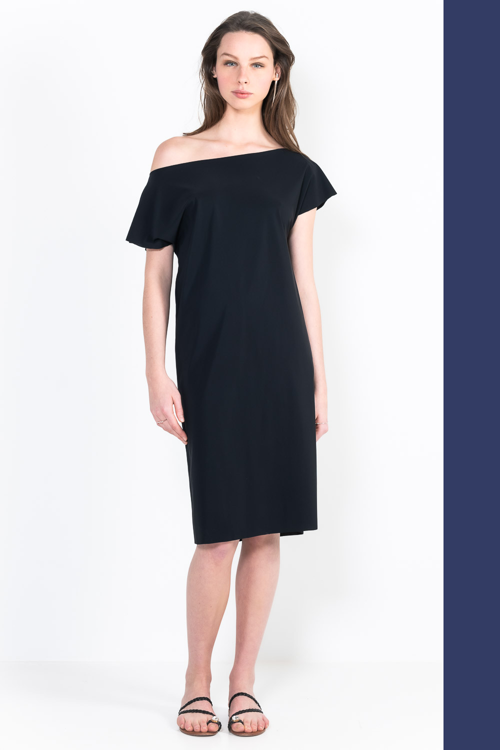L51 Short sleeveless harem dress