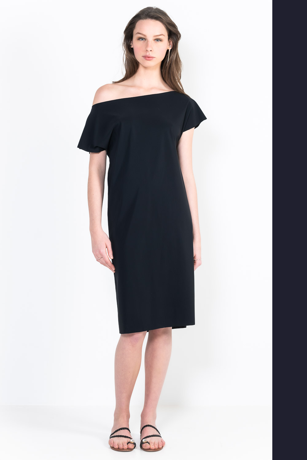 L51 Short sleeveless harem dress