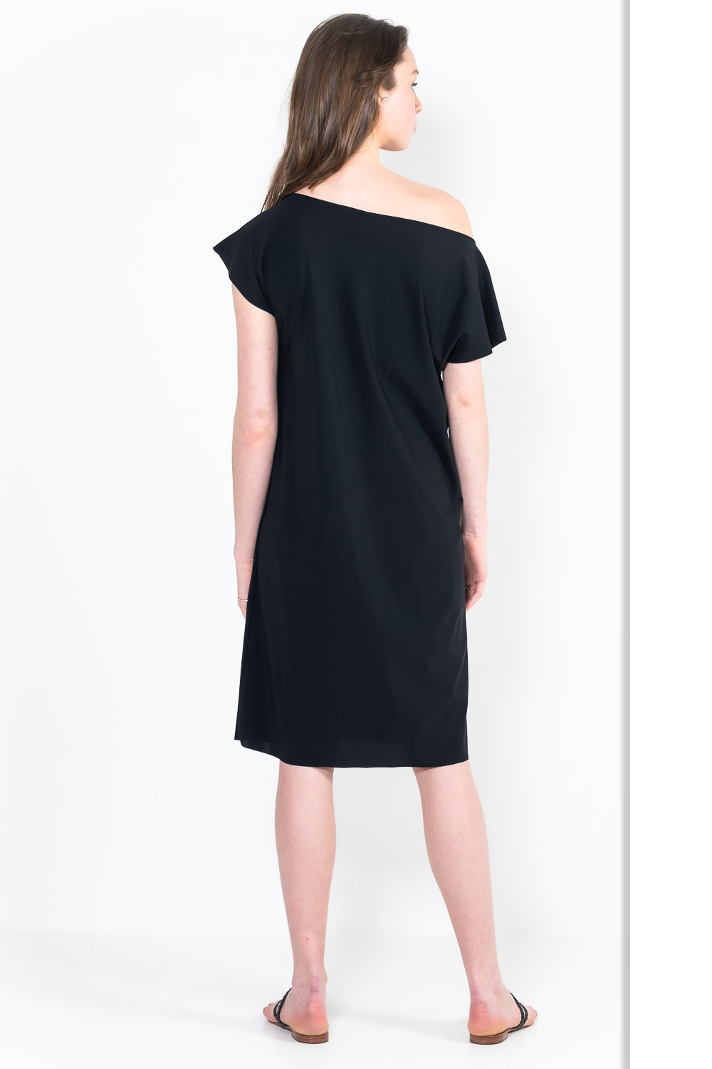 L51 Short sleeveless harem dress