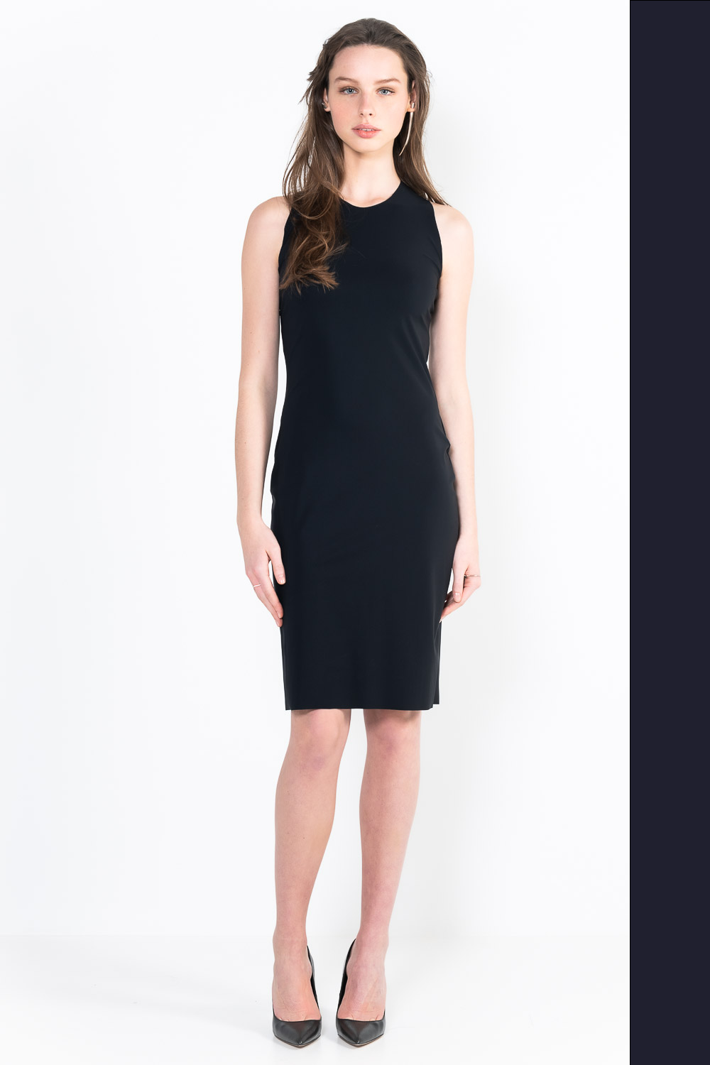 L5Bis Short crew neck marcel dress