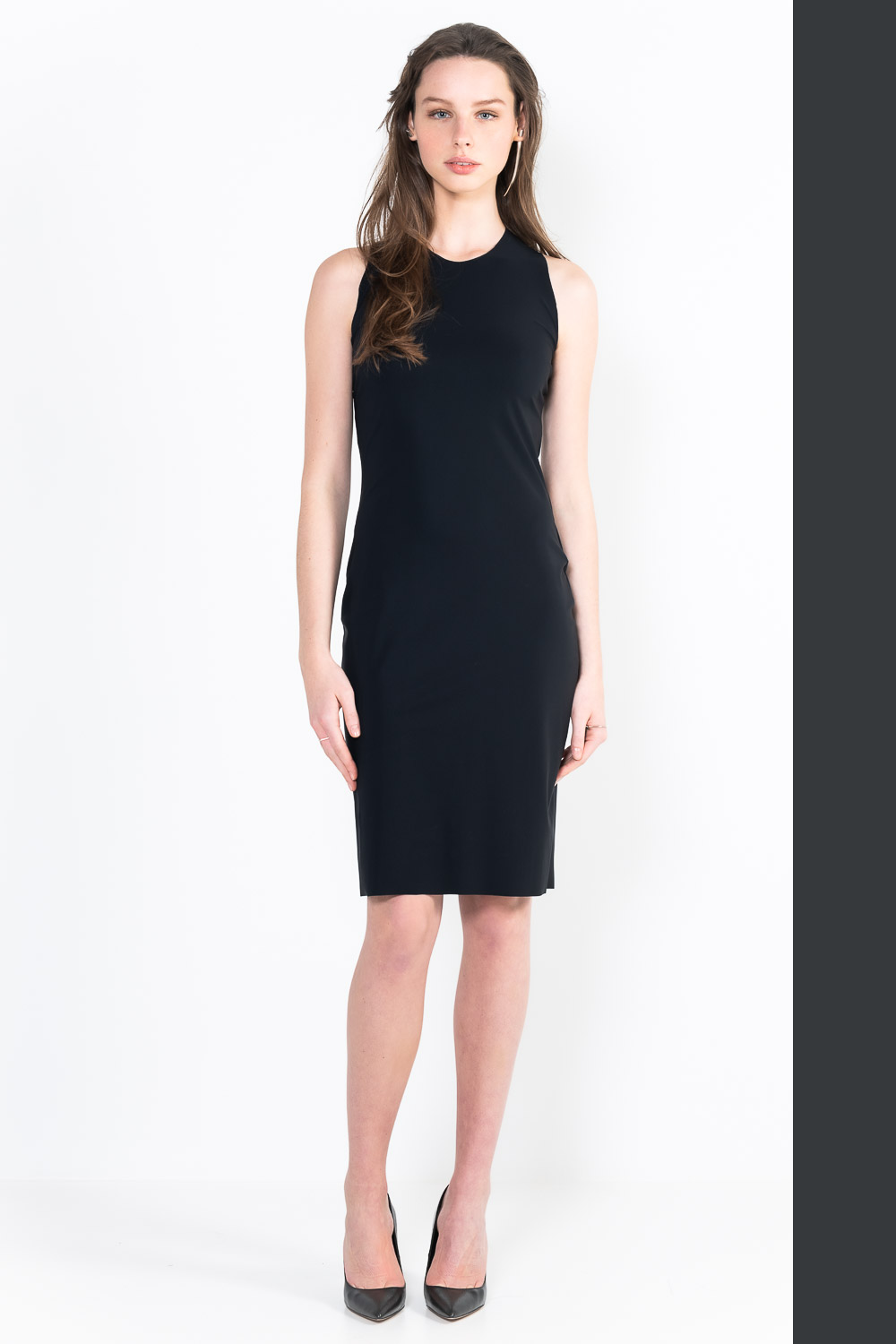 L5Bis Short crew neck marcel dress