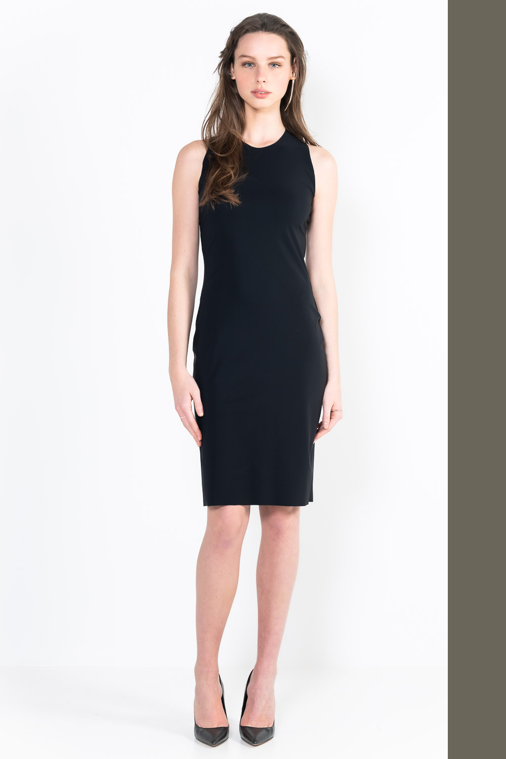 L5Bis Short crew neck marcel dress