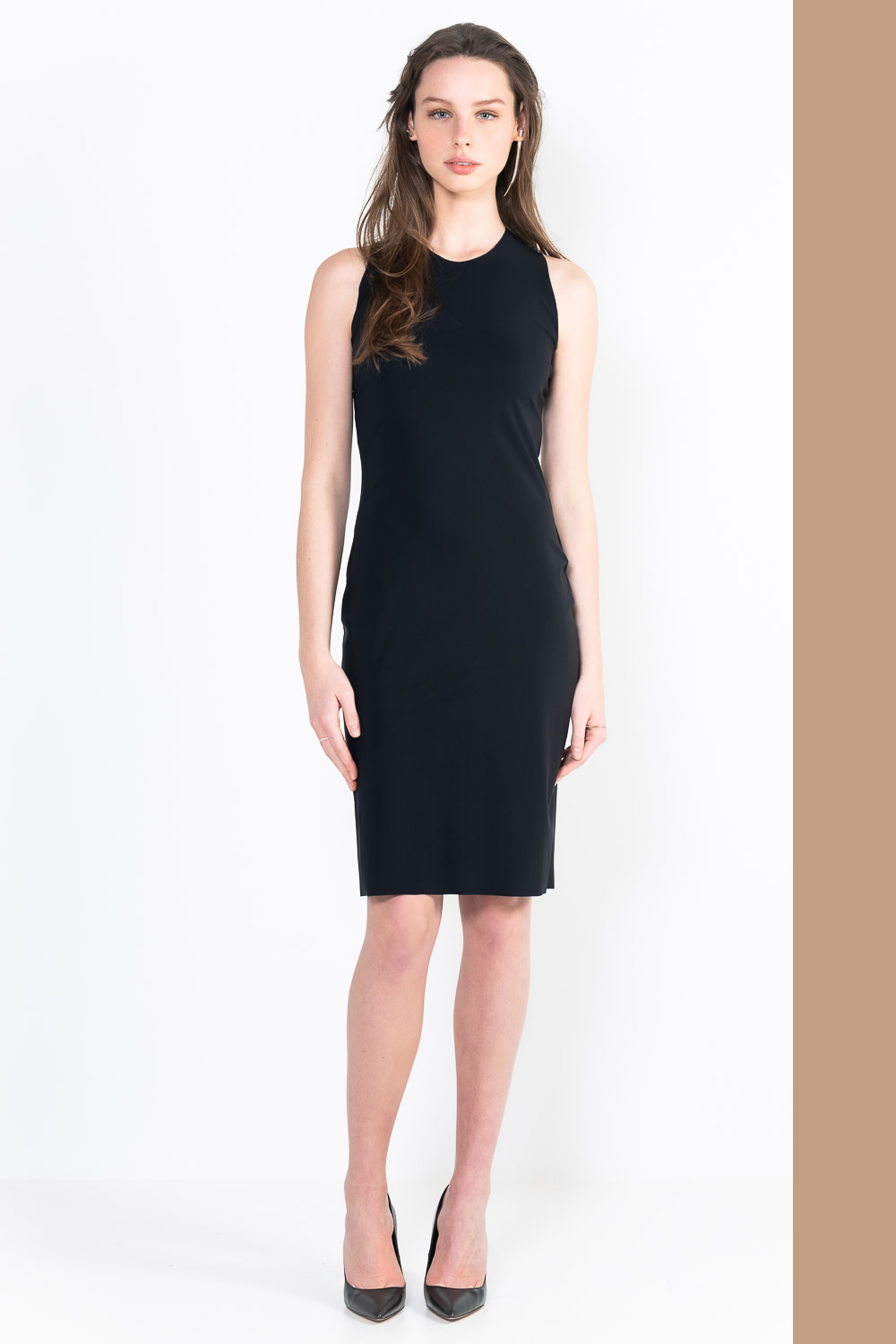 L5Bis Short crew neck marcel dress
