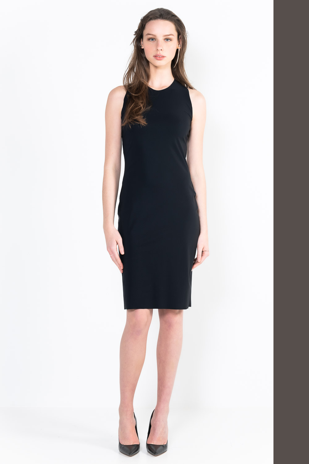 L5Bis Short crew neck marcel dress