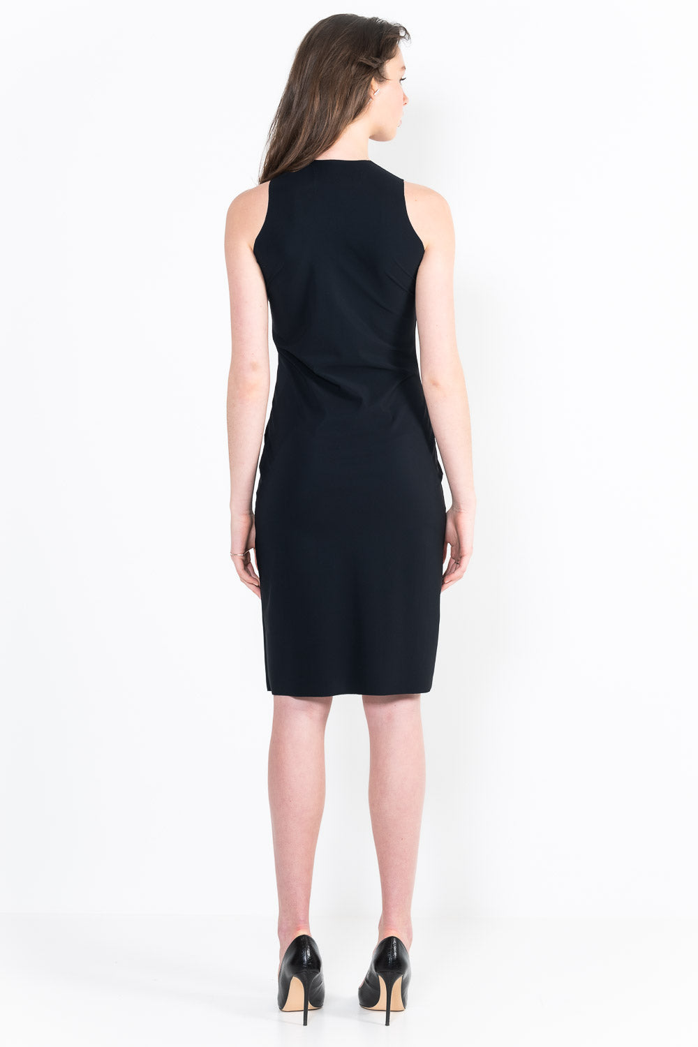 L5Bis Short crew neck marcel dress