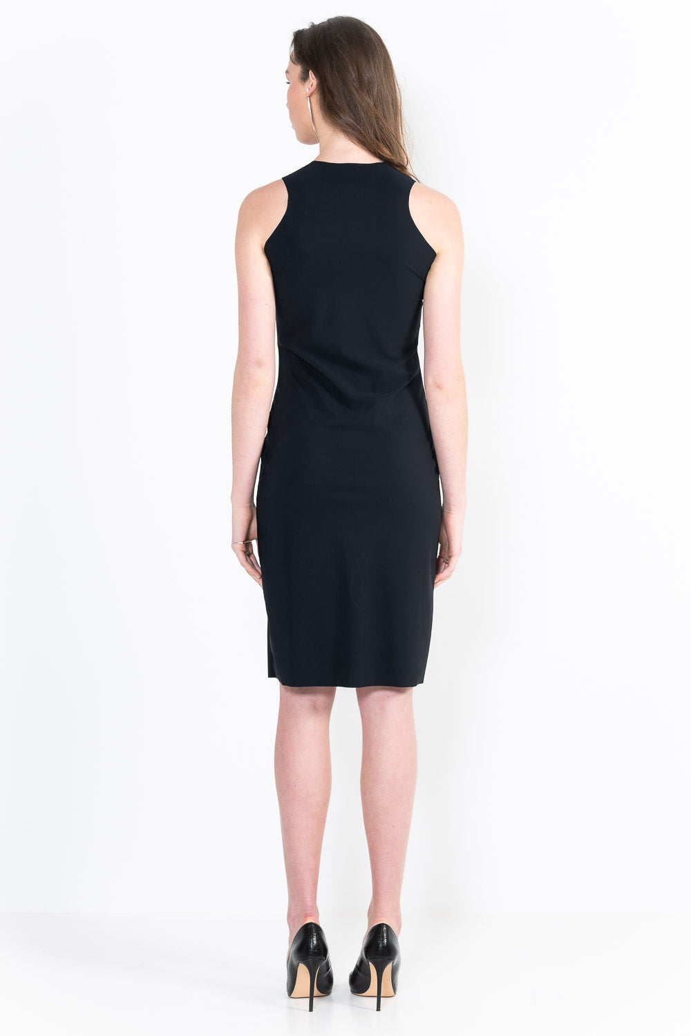 L6Bis Short U-neck marcel dress