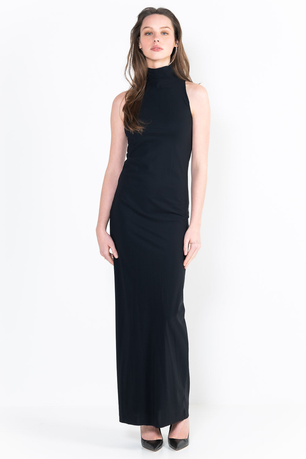 L7Ter Long high neck marcel dress