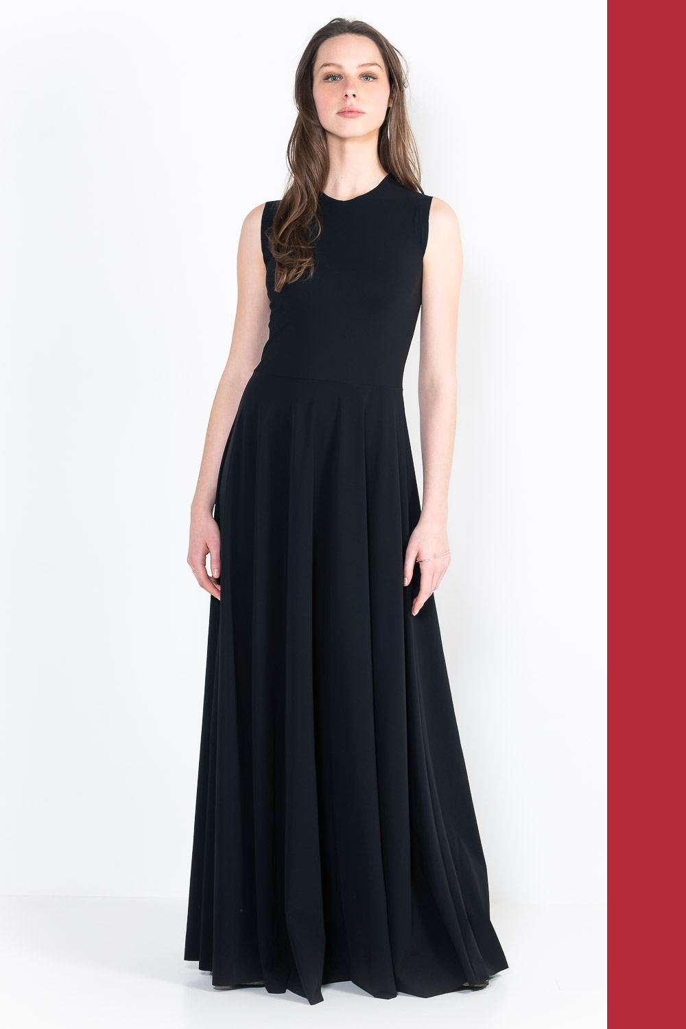L84Bis Long sleeveless melania dress