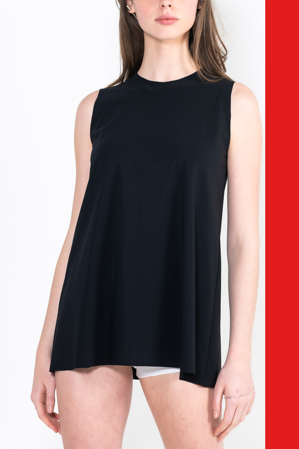 L89 Sleeveless trumpet top