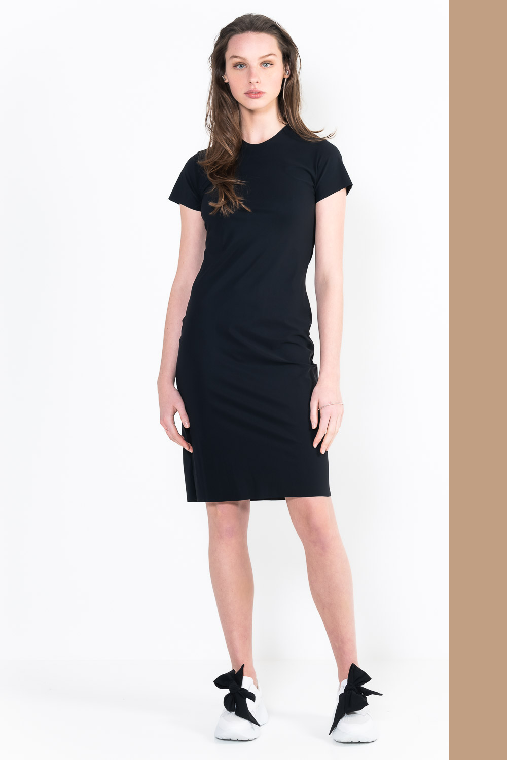 L8Bis Short sleeve crew neck dress
