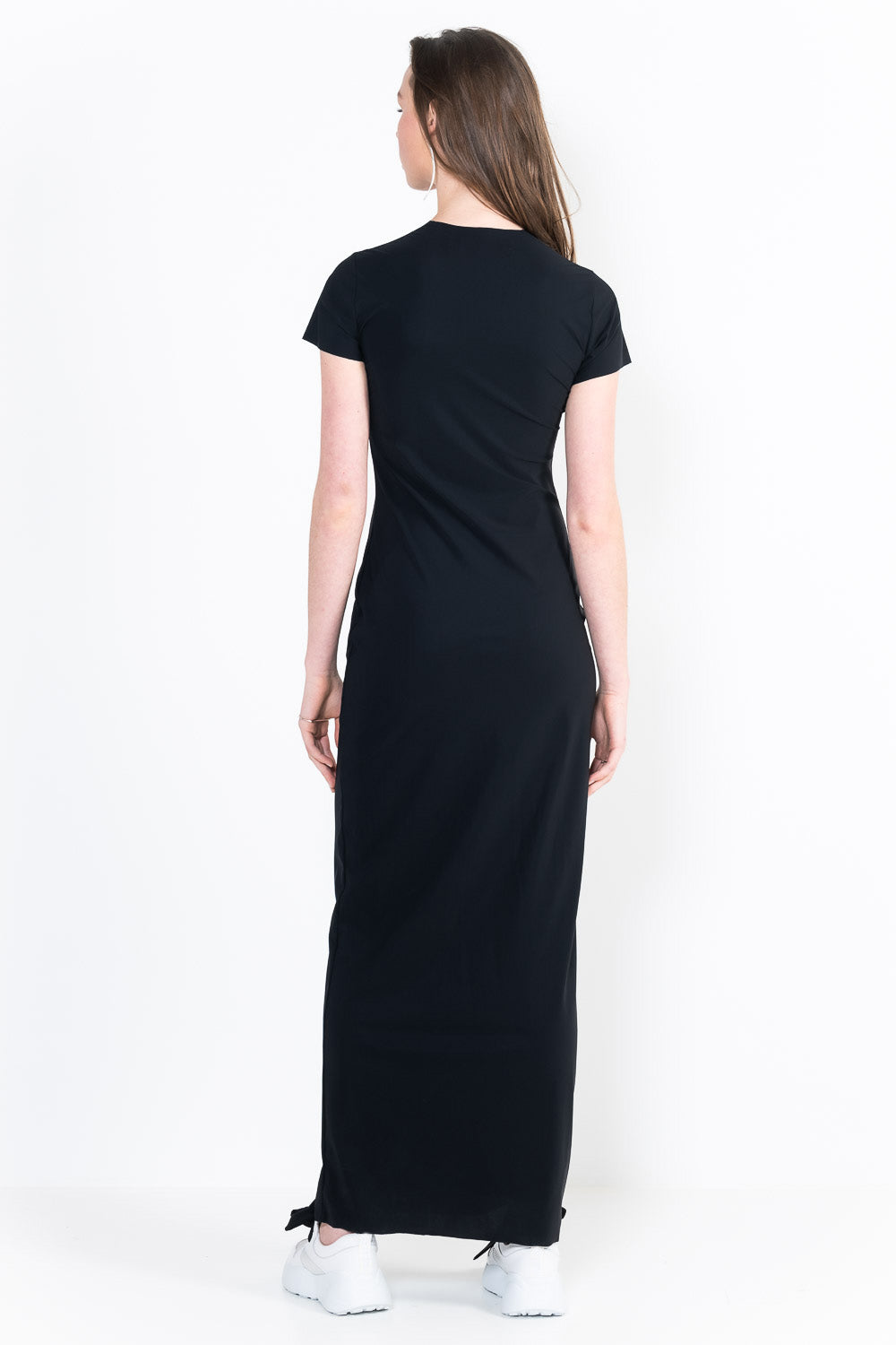 L8Ter Dress crew neck short sleeves long