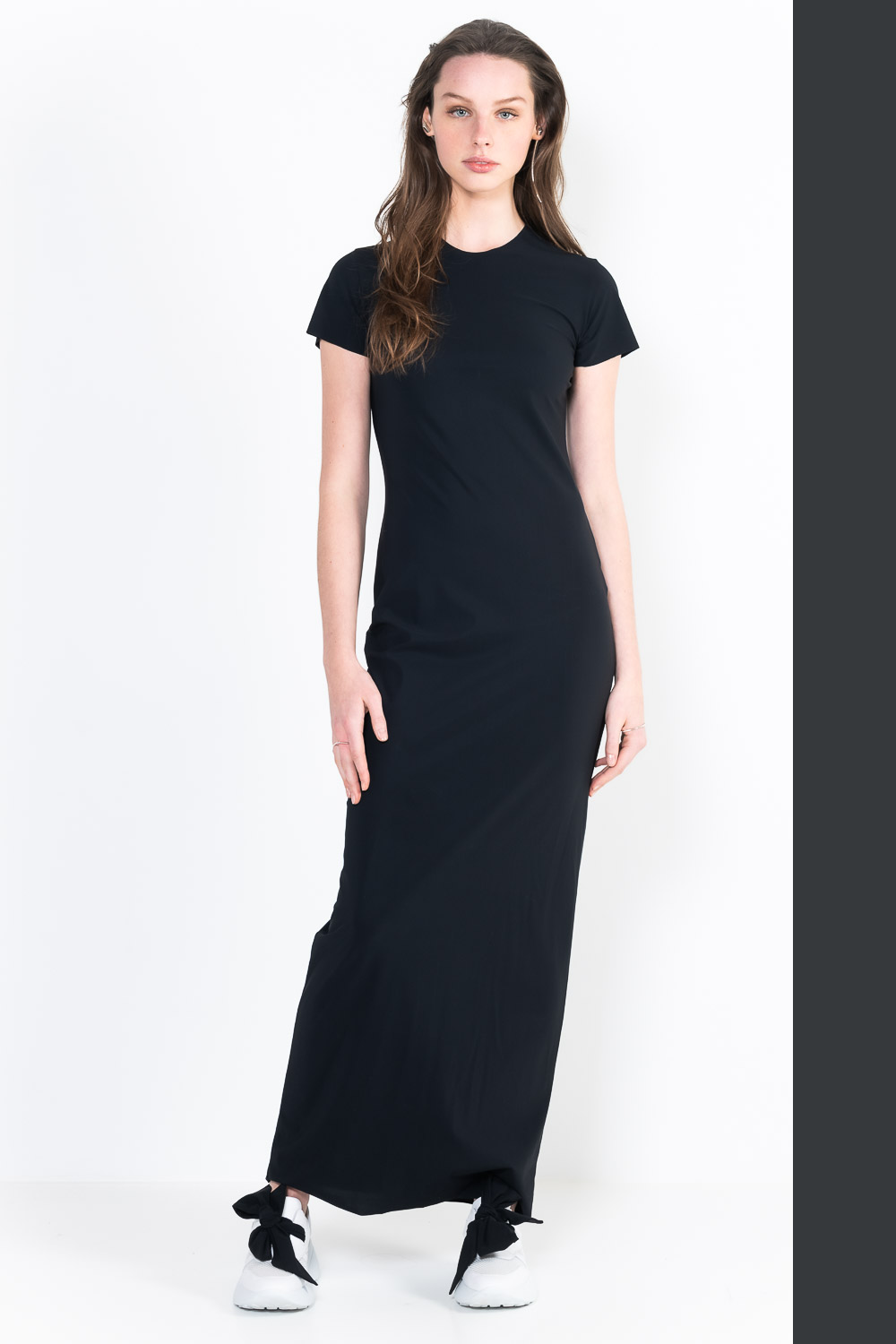 L8Ter Dress crew neck short sleeves long