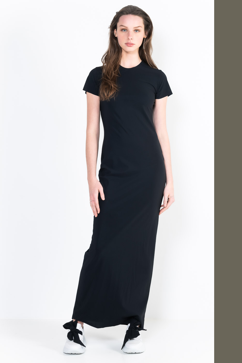 L8Ter Dress crew neck short sleeves long
