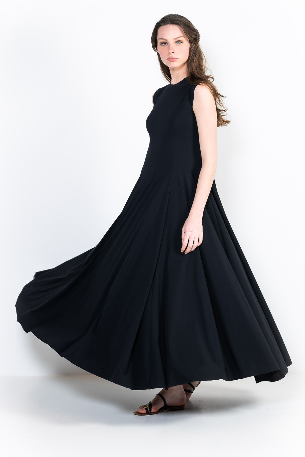 L96 Robe flamenco longue