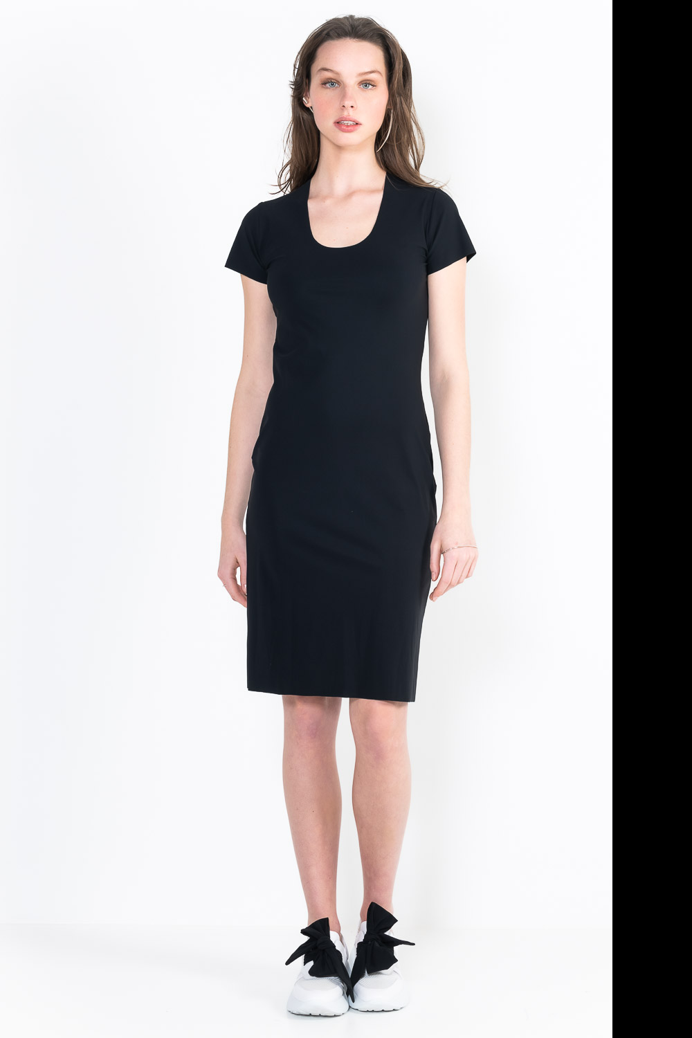 L9Bis short sleeve U-neck dress