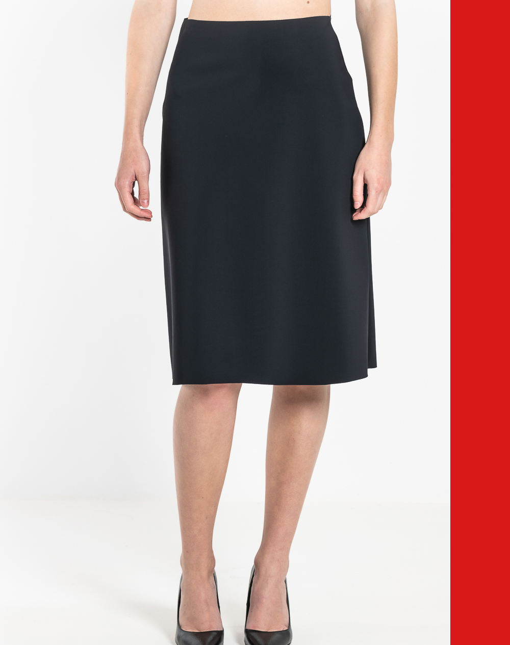 J2Bis Bias knee skirt
