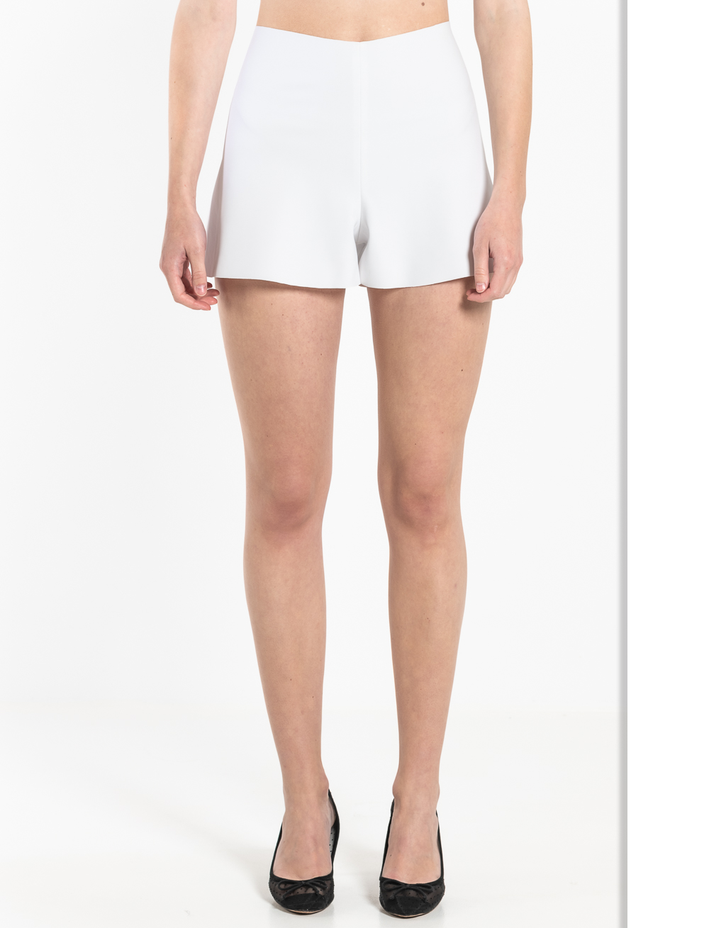 P3Bis Shorts with godets