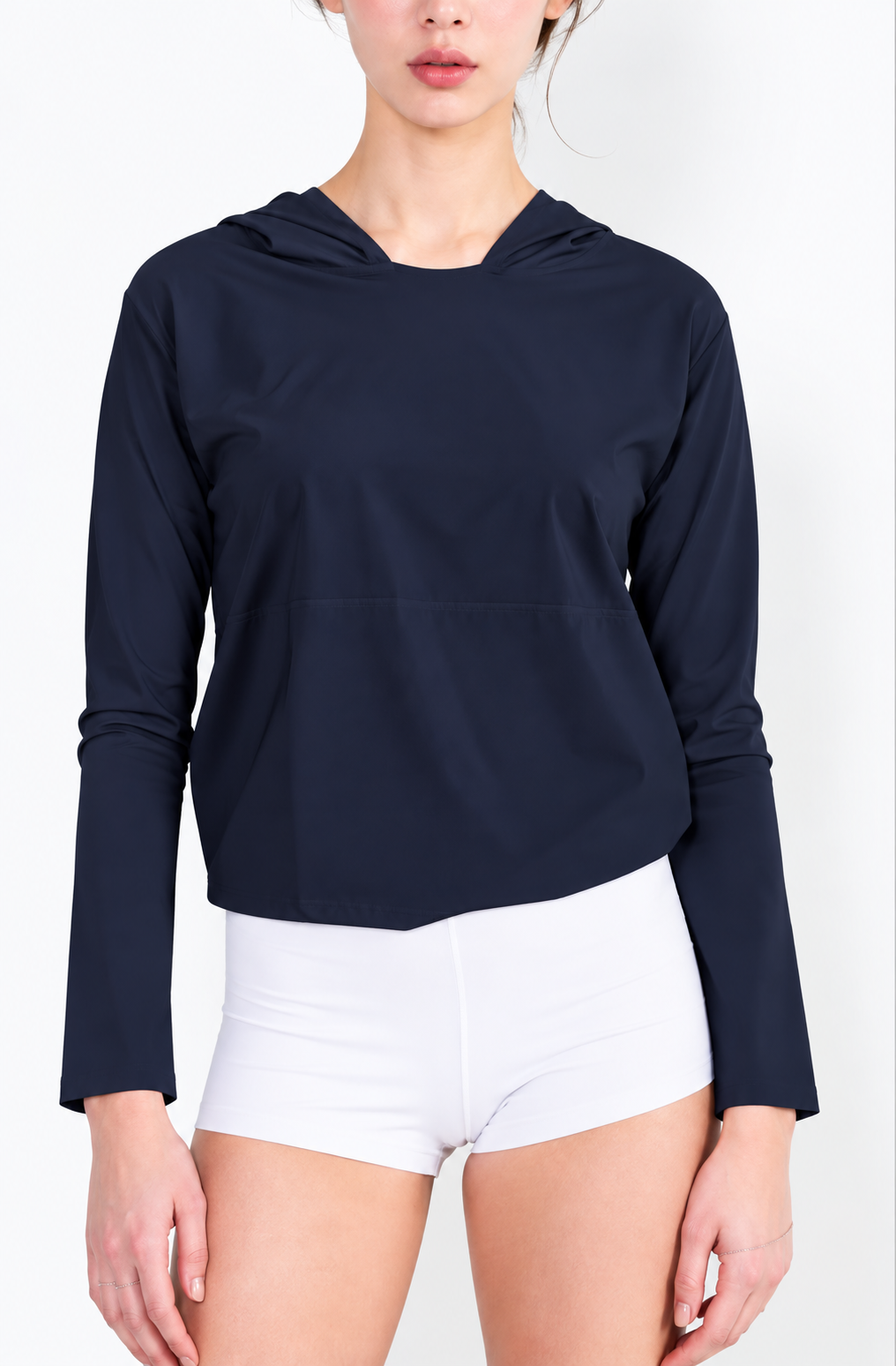 L69 Pull jogging capuche court