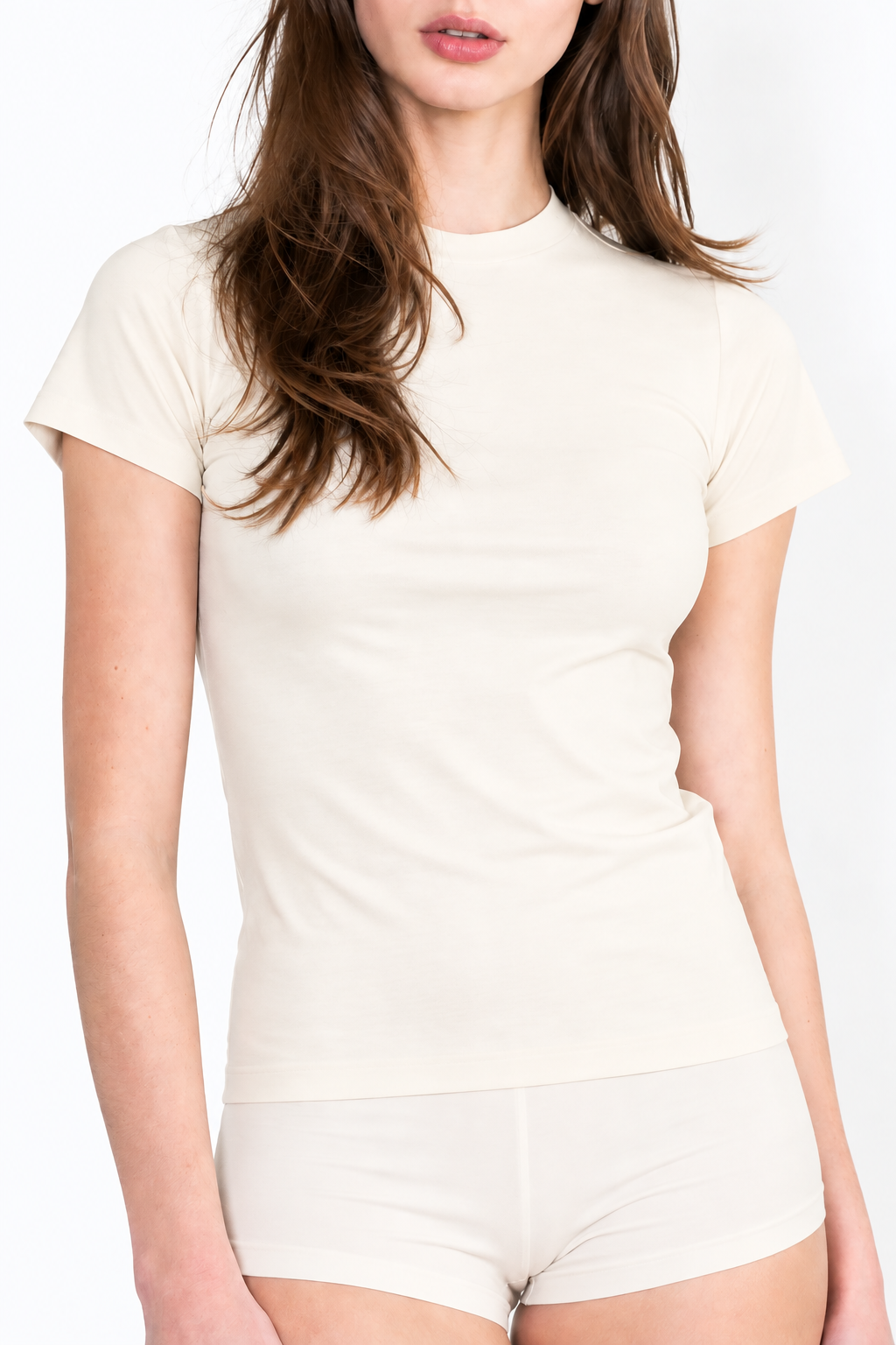 L8 Short sleeve crew neck trucker