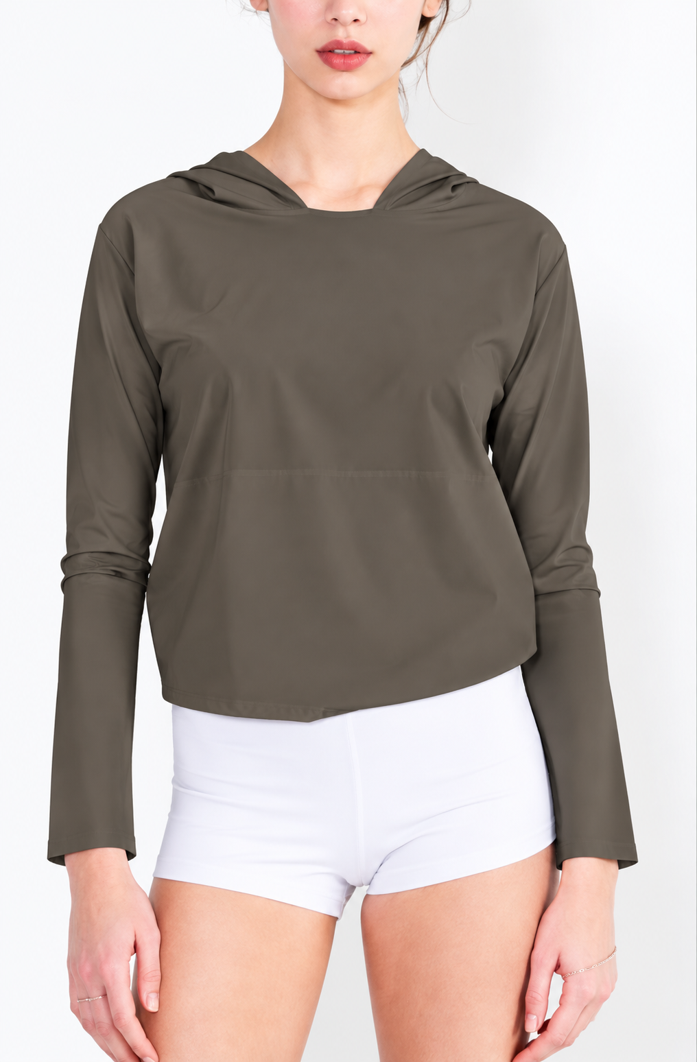 L69 Pull jogging capuche court