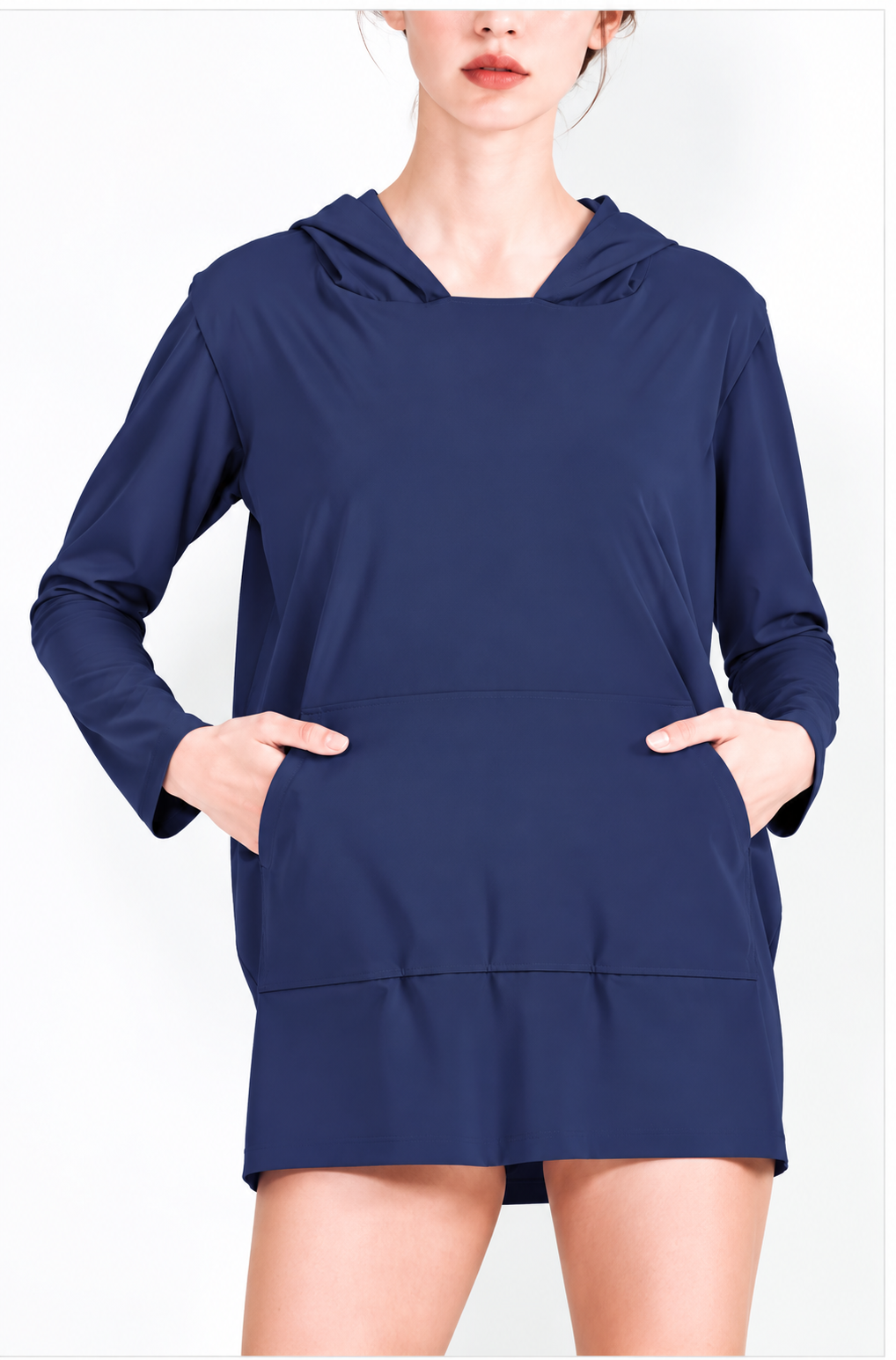 L70 Long hooded jogging sweater