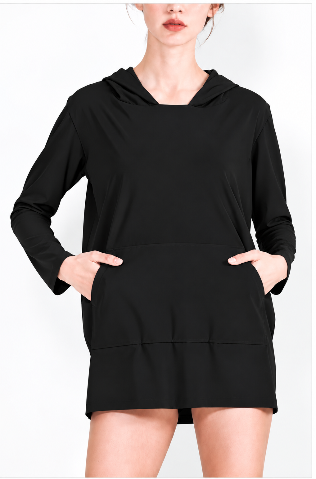 L70 Long hooded jogging sweater