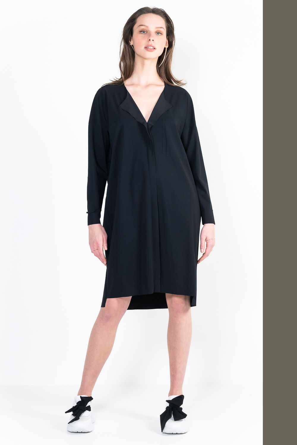 L75Bis short shirt dress with 2 pockets