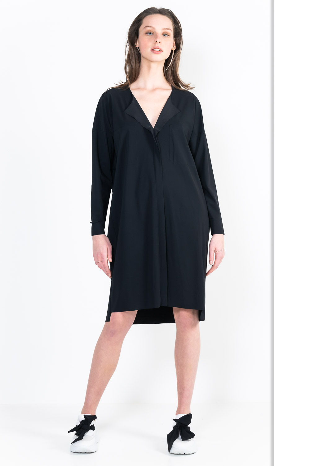 L75Bis short shirt dress with 2 pockets